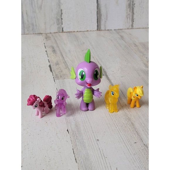 MLP Spike dragon Applejack cutie pie playset My Little Pony toy figure - Picture 1 of 12